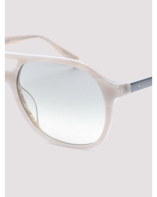 Brunello Cucinelli White Sunglasses