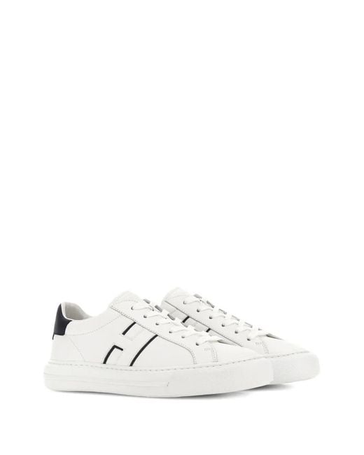 Hogan White H691 And Sneakers for men