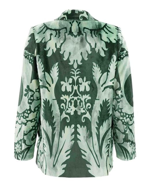 F.R.S For Restless Sleepers Green Mereope Blazer