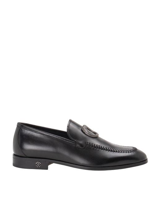 Roberto Cavalli Gray Loafers for men