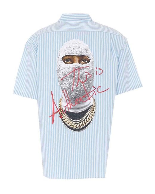 Ih Nom Uh Nit Blue Light And Bowling Shirt for men