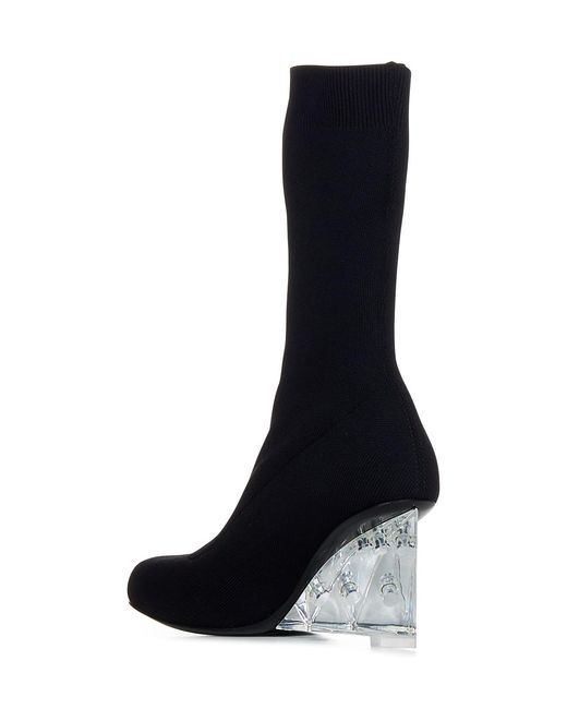 McQueen Black Shard Boots