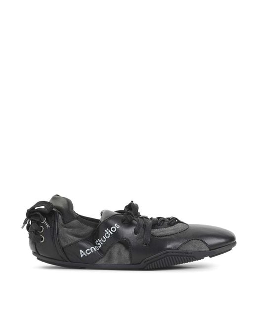 Acne White Fn-Mn-Shoe000326 Sneakers for men