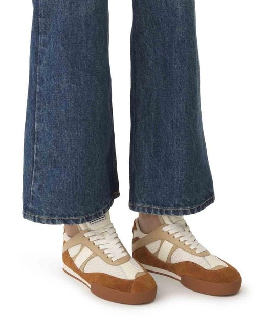 Chloé White Chlo Kick Sneaker