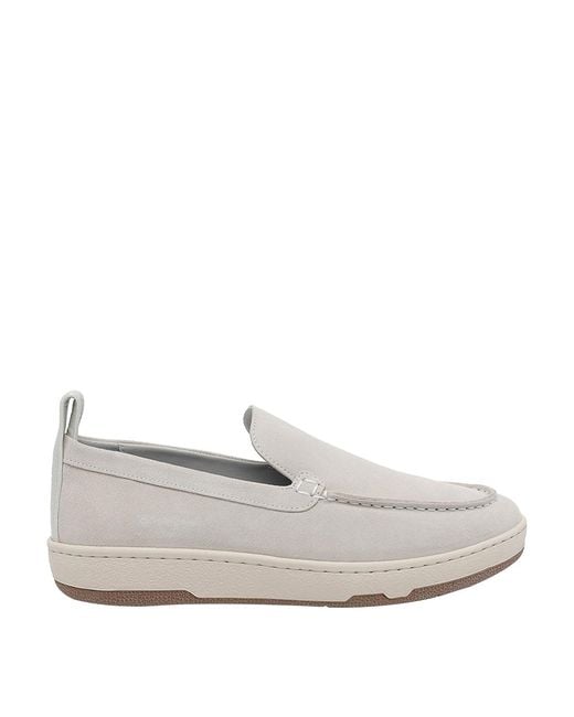Lanvin White Crusier Suede Slip On for men