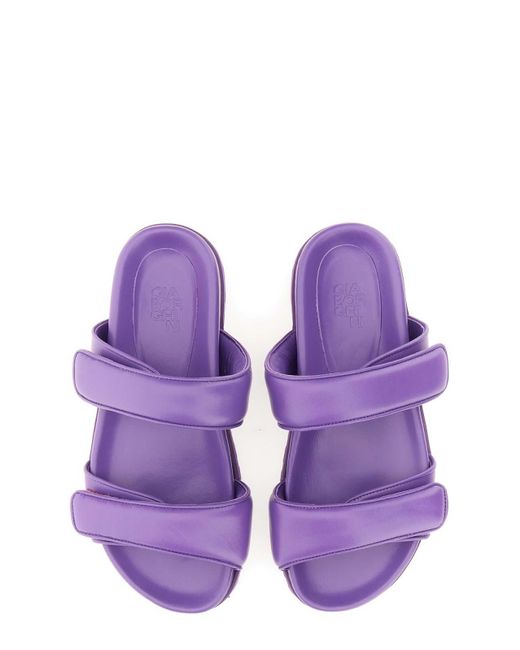 Gia Borghini Purple Sandal Perni 11 Gia X Pernille Teisbaek