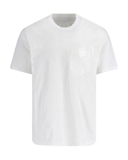 Maison Margiela White Cotton T-Shirt for men