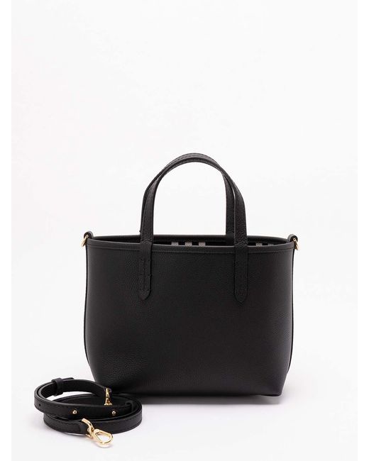 Burberry Black C&L Mini Reversible Tote