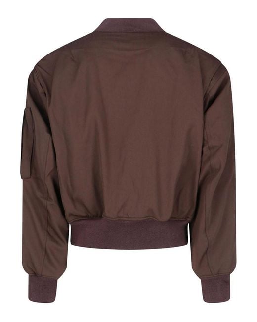 Entire studios Brown Bomber Zip for men