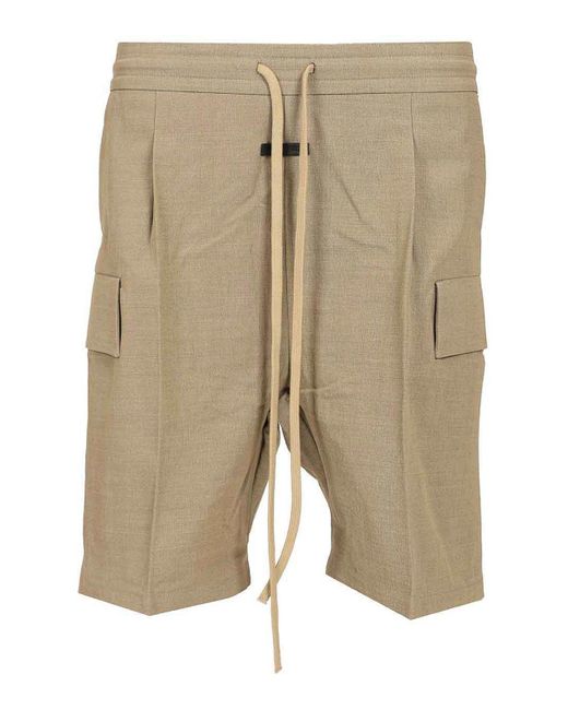Fear Of God Natural Cargo Short for men