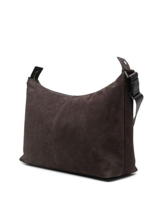 Michael Kors Black Hudson Soft Hobo for men