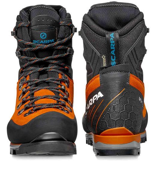 SCARPA Orange Logo Sneakers for men