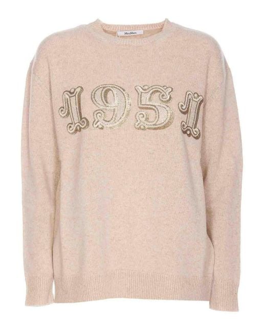 Max Mara Natural Plata Sweater