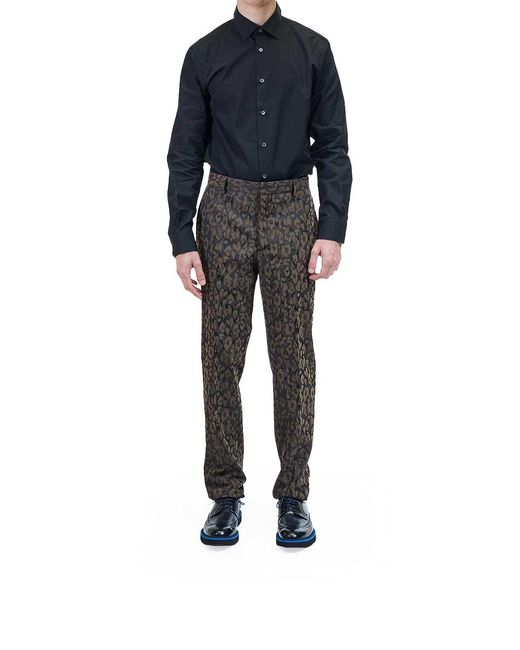 Just Cavalli Gray Completo Animalier for men