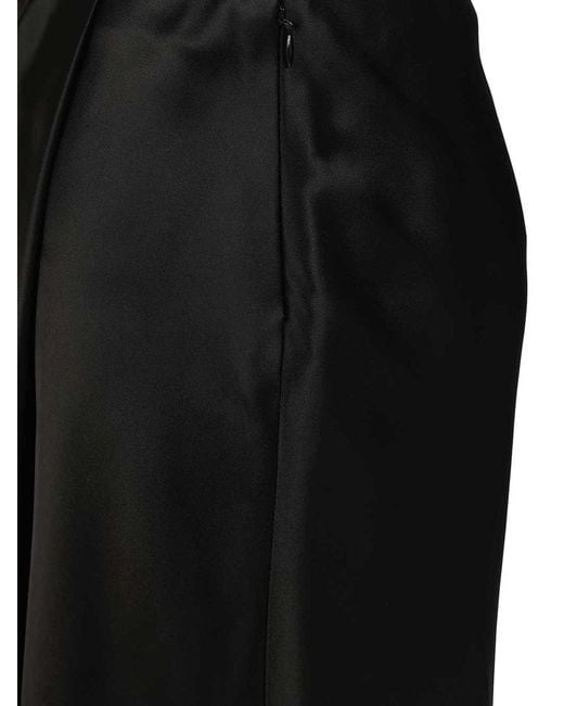 Khaite Black Skirt