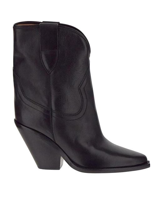 Isabel Marant Black Ankle Boots