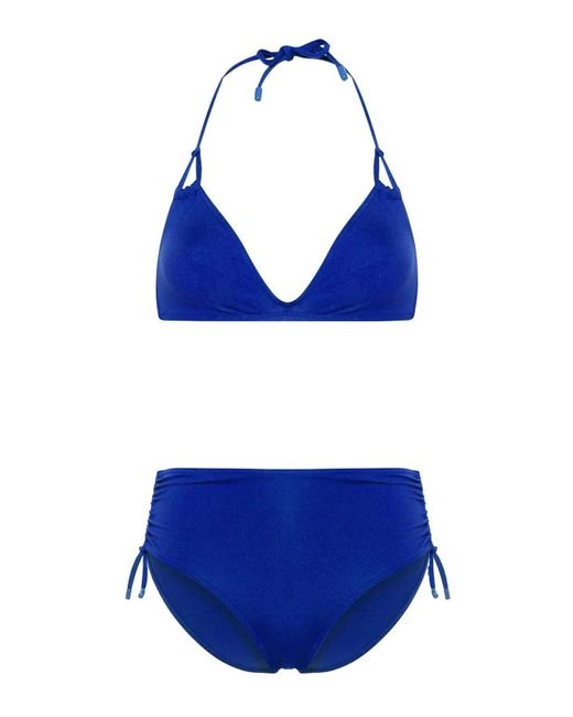 Eres Blue Remix Java Triangle Bikini Set