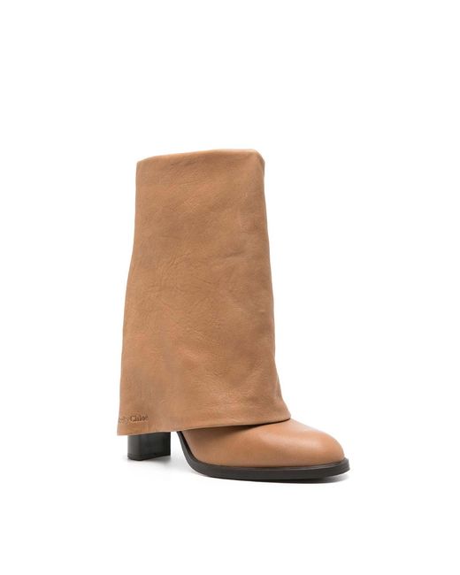 See By Chloé Natural Melia Low Boot
