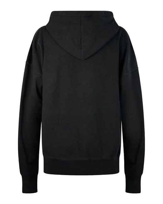 Isabel Marant Black Cotton Sweatshirt