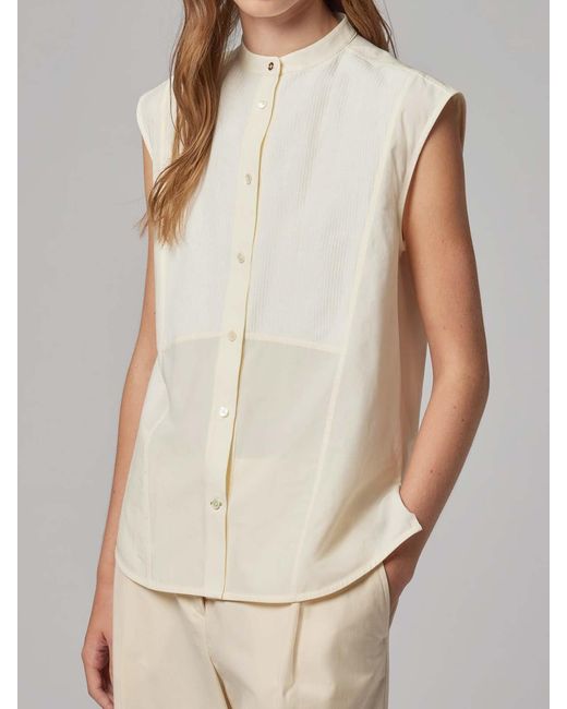 Paul Smith Natural Korean Sleeveless Shirt