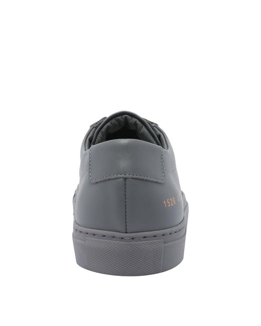 Common Projects Gray Original Achilles Low Sneakers for men