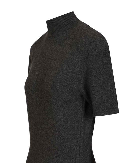 Jacquemus Black La Maille Castanha Wool And Cashmere-Blend Top