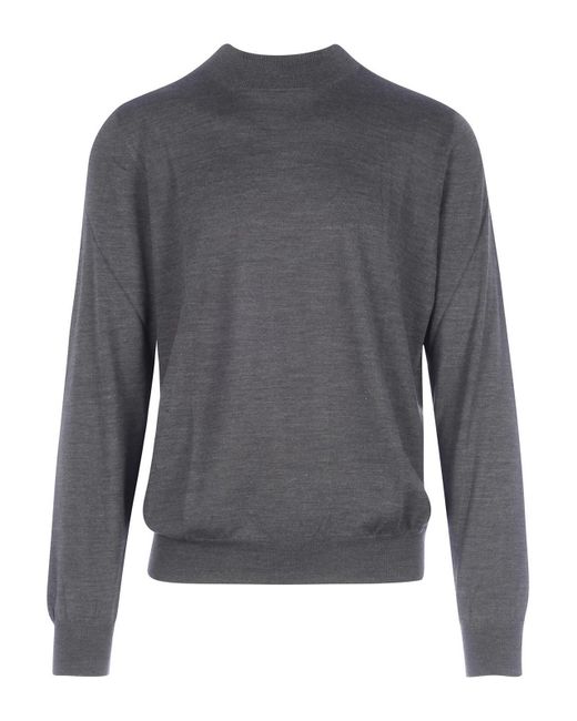 Nome Gray Turtleneck for men