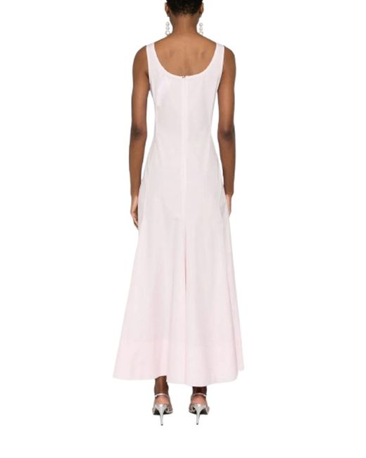 Sportmax Pink Cotton Dress