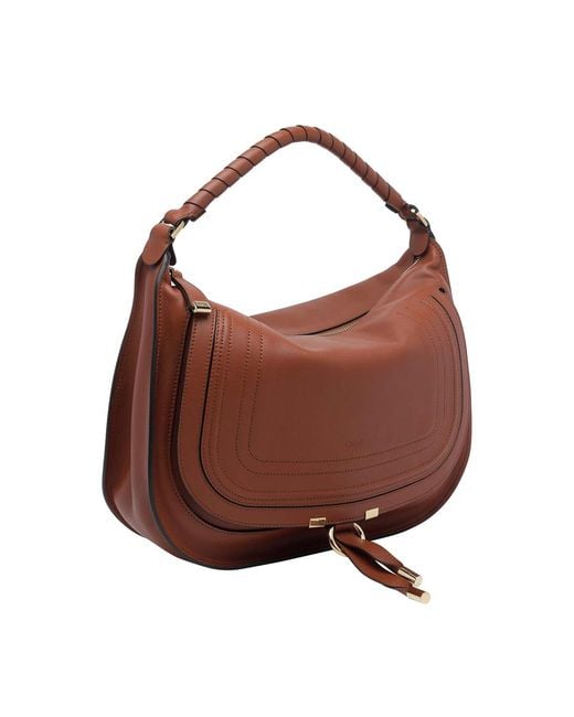 Chloé Brown Marcie Shoulder Bag