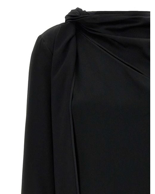 Givenchy Black Viscose Blouse