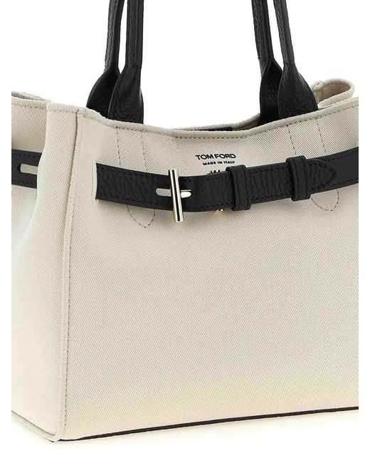Tom Ford Natural Small Shopping Bag