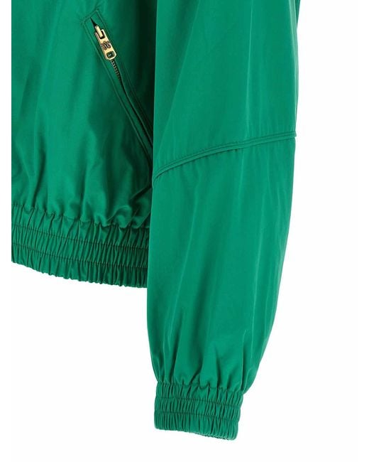 Willy Chavarria Green Ruff Rider Track Jacket for men