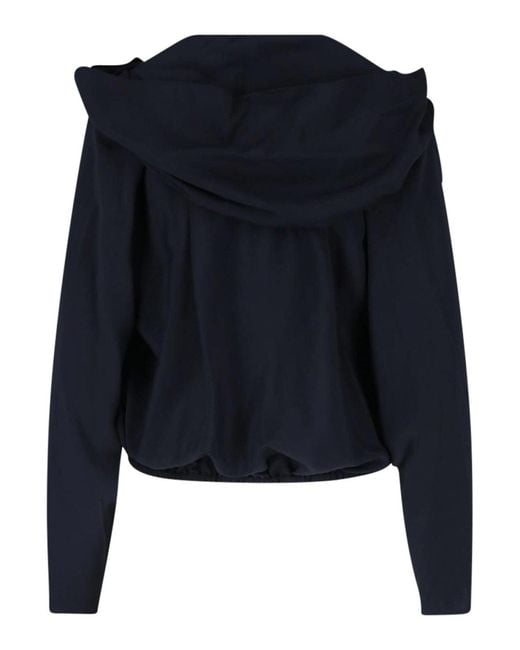 Alexander Wang Blue Zip Sweatshirt