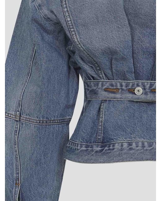 Jacquemus Blue La Veste De-Nimes Jacket
