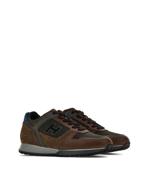 Hogan H321 Sneakers in Brown for Men Lyst UK
