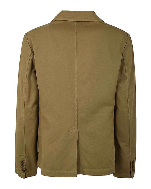 Aspesi Green Linen Jacket