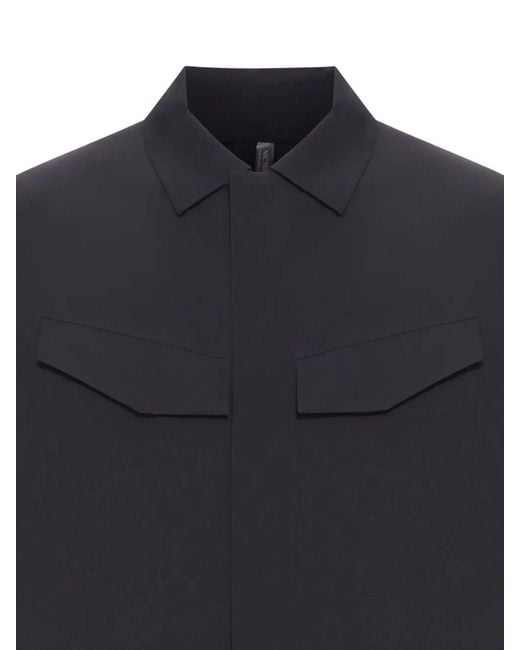 Arc'terix Veilance Blue Field Shell Jacket for men