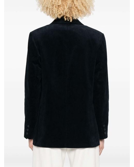 A.P.C. Black Lucy Corduroy Blazer