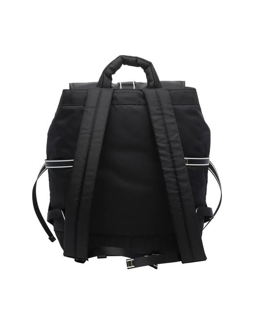 Ganni Black Re-Tech Backpack