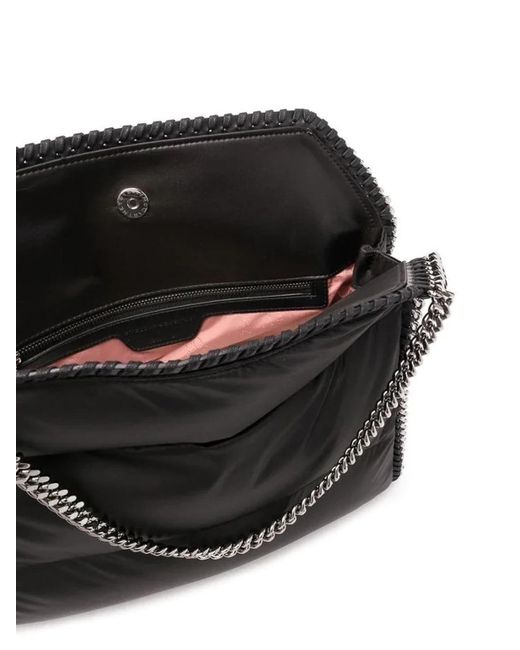 Stella McCartney Black Falabella Padded Tote Bag