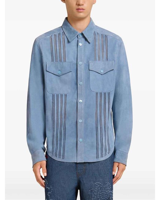 Marni Blue Shirts for men