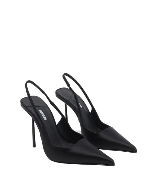 Le Silla Black Amelia Pump Slingback