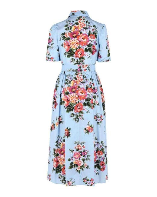 Dolce & Gabbana White Cotton Dress