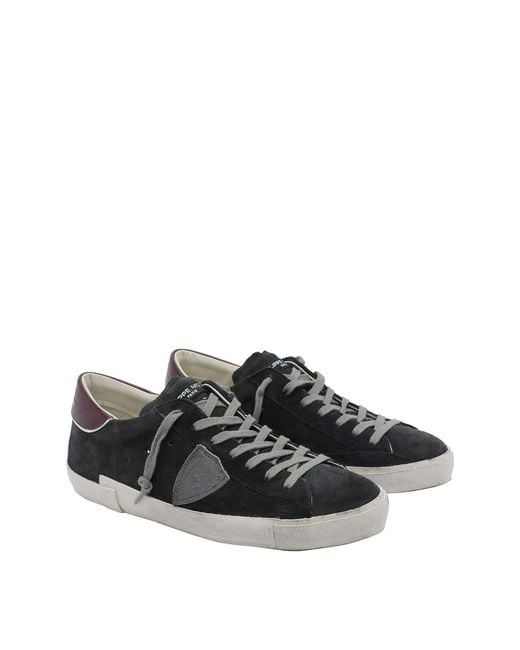 Philippe Model Black Prsx Sneakers for men