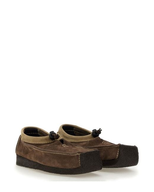 WOBURN WALK Brown Suede Loafers for men