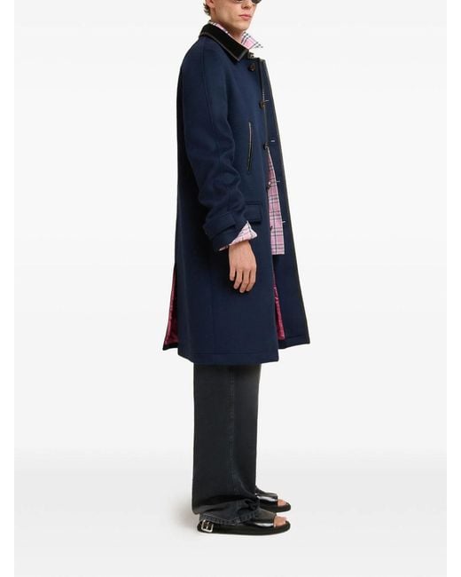 Marni Pink Checked-Pattern Long-Sleeve Shirt for men