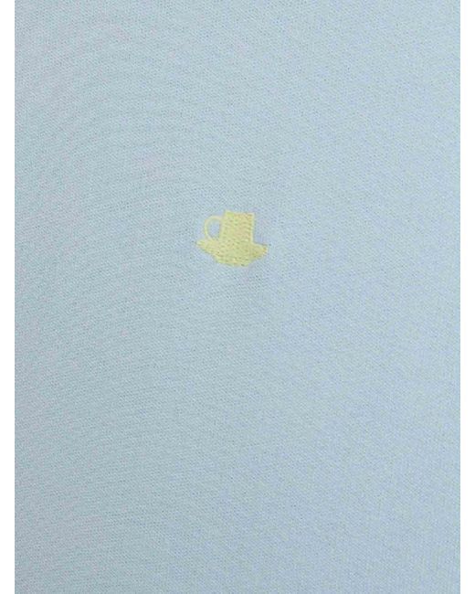J.W. Anderson Blue Polo Shirt With Logo