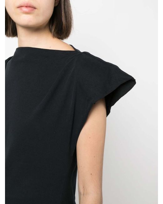 Isabel Marant Black Sebani Asymmetric T-Shirt