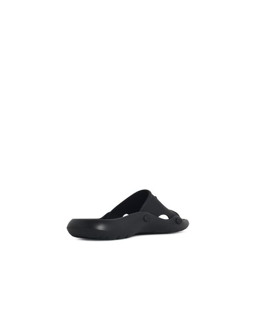 Versace White Rubber Slippers for men
