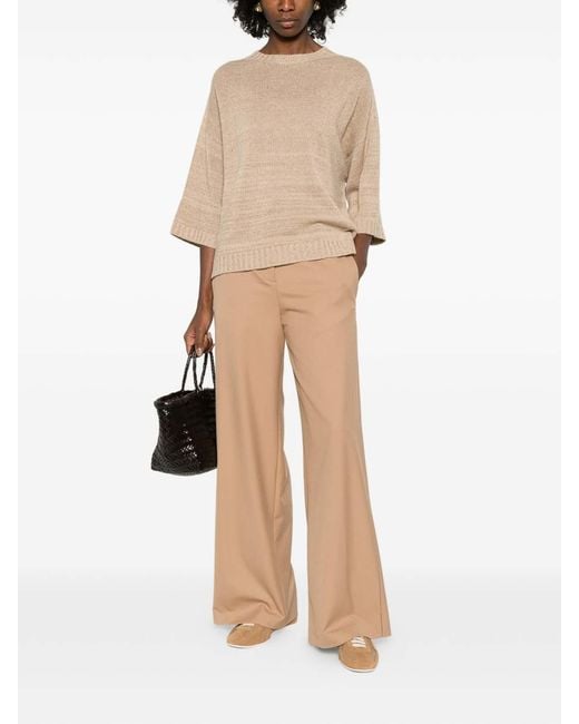 Fabiana Filippi Natural Wool Blend Sweater